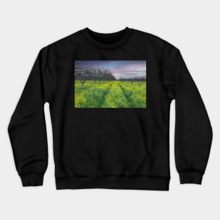 Trees and wildflowers Crewneck Sweatshirt